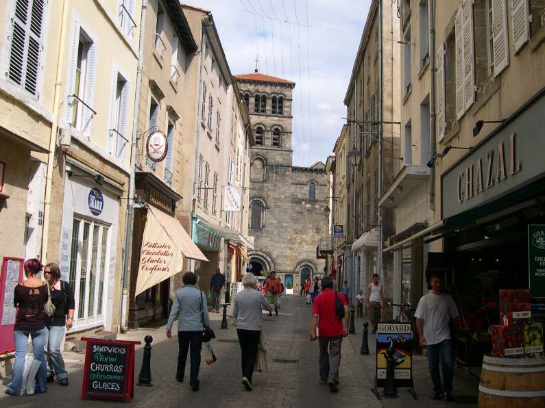  ruelle commerçante pavée